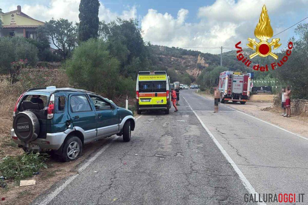 incidente ad arzachena