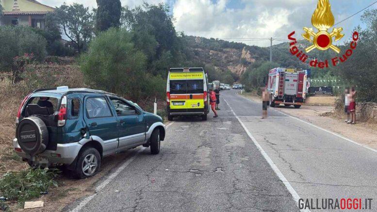 incidente ad arzachena