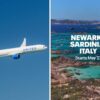 united airlines newark olbia volo diretto