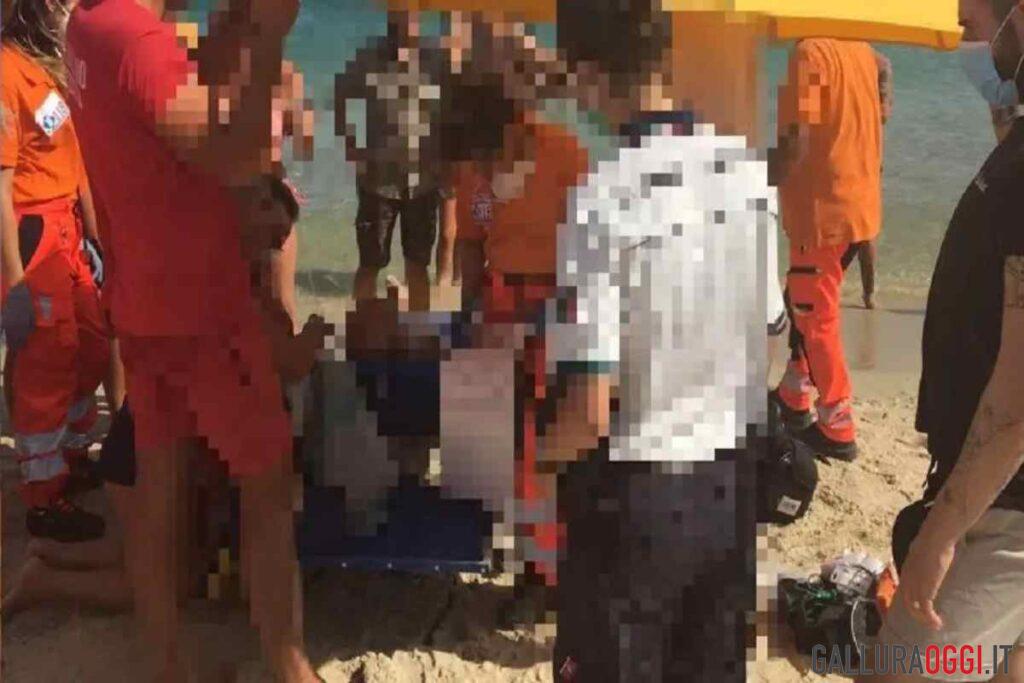 morto spiaggia