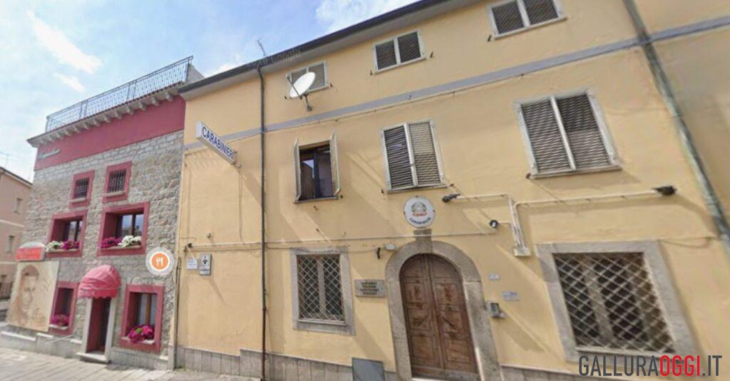 stazione carabinieri buddusò arma