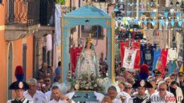 Festa processione Madonna Luogosanto