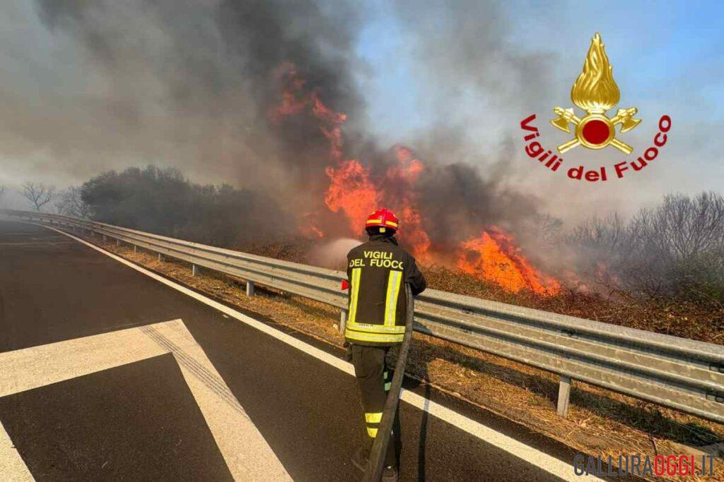 incendio olbia
