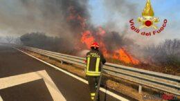 incendio olbia