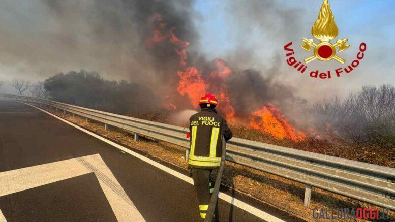 incendio olbia