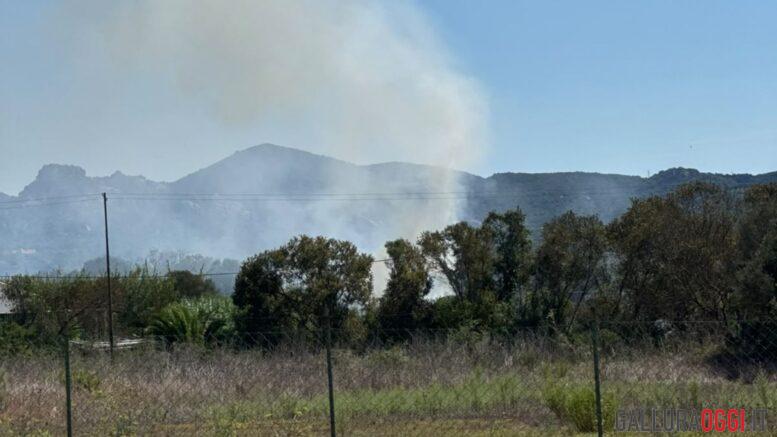 Paura ad Arzachena, incendio alle spalle di un ristorante