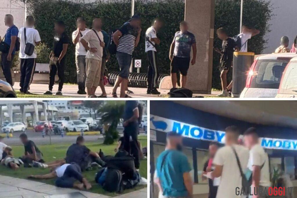 migranti bloccati al porto di olbia