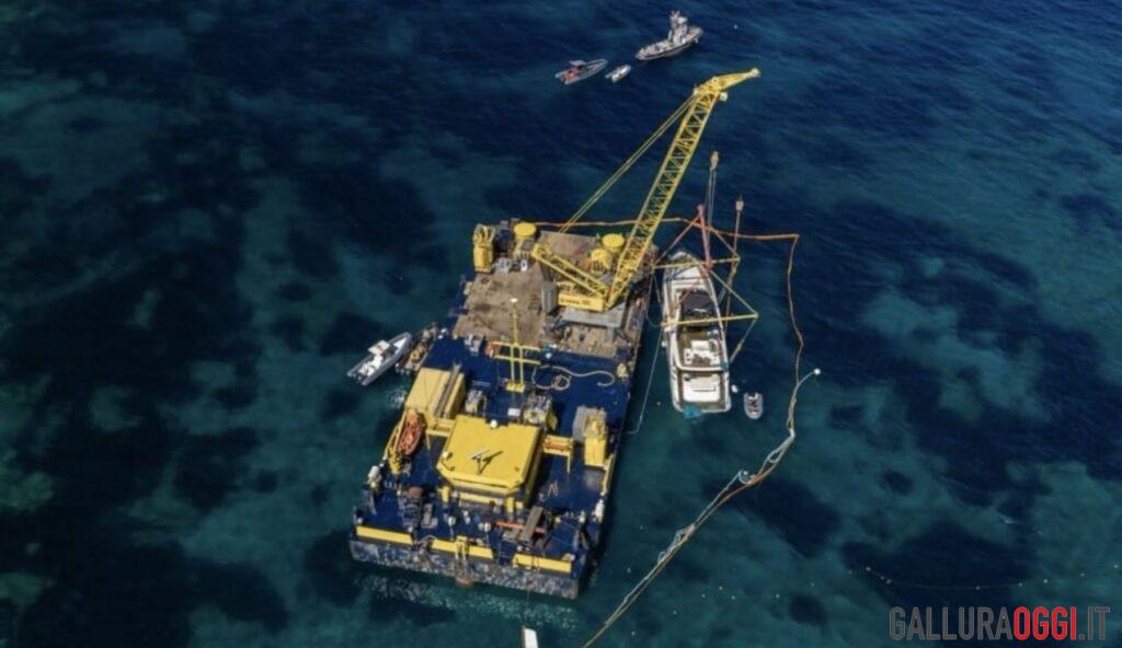 Yacht affondato a Capo Ferro, al via il recupero dell’Angiola II