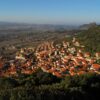 berchidda panorama dall'alto