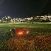 berchidda panorama di notte prato