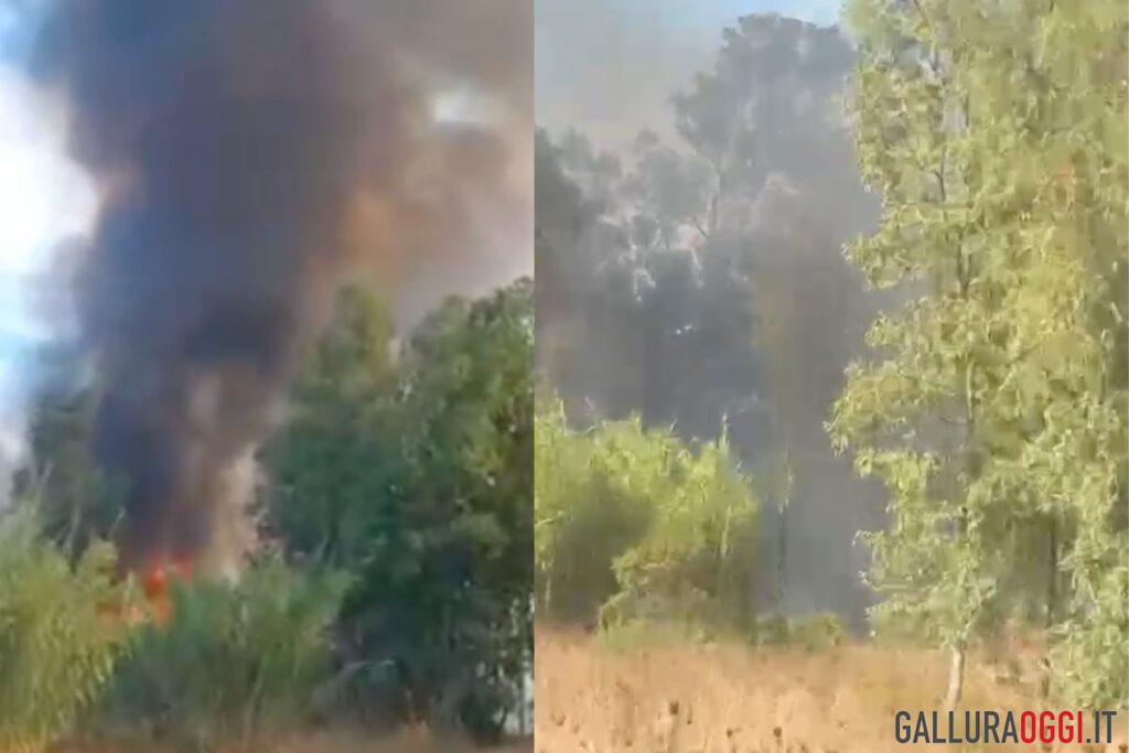 incendio olbia