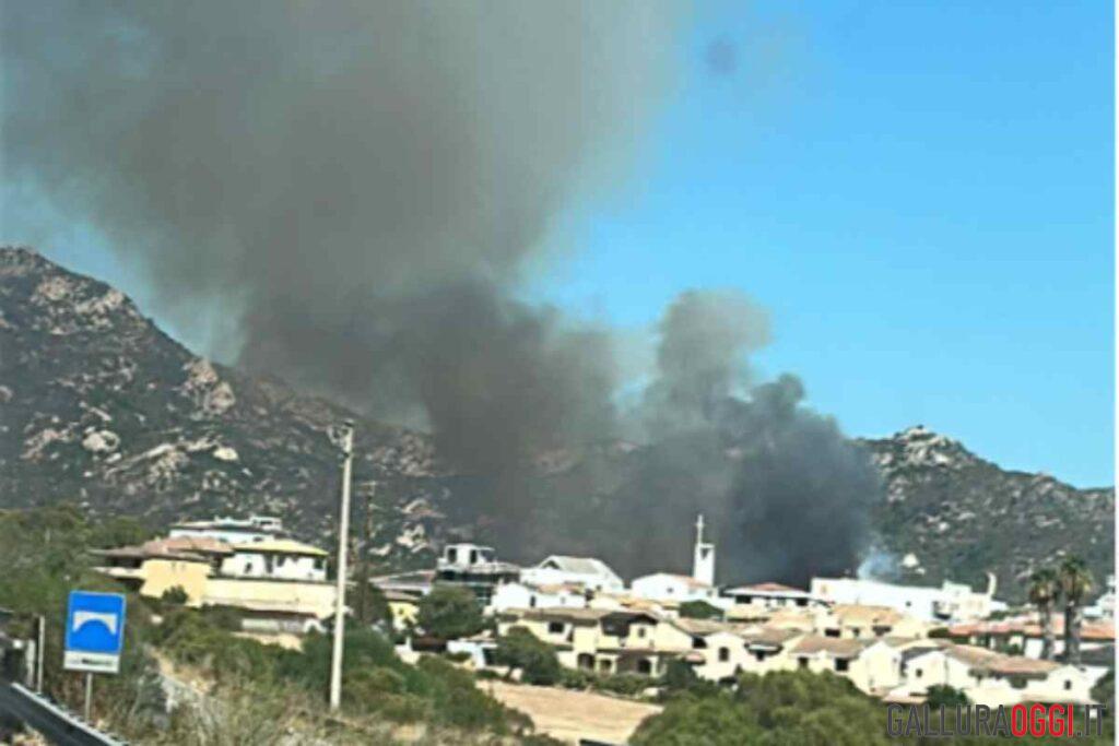 incendio olbia