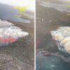 incendio la maddalena arcipelago isola santa maria