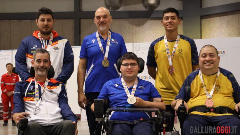 Boccia paralimpica, trionfo italiano a Olbia Zendron è primo