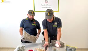 Cocaina, marijuana e un revolver due arresti in Gallura