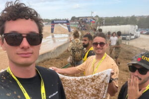 Filippo Tortu al Rally di Sardegna - Foto: profilo Instagram di Filippo Tortu (@tortufil)