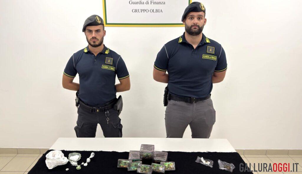 Maxi sequestro di droga, oltre 2mila dosi e un arresto a Olbia