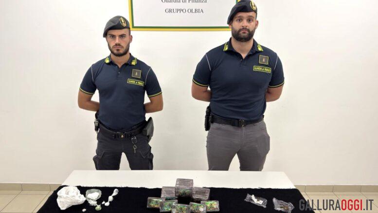 Maxi sequestro di droga, oltre 2mila dosi e un arresto a Olbia
