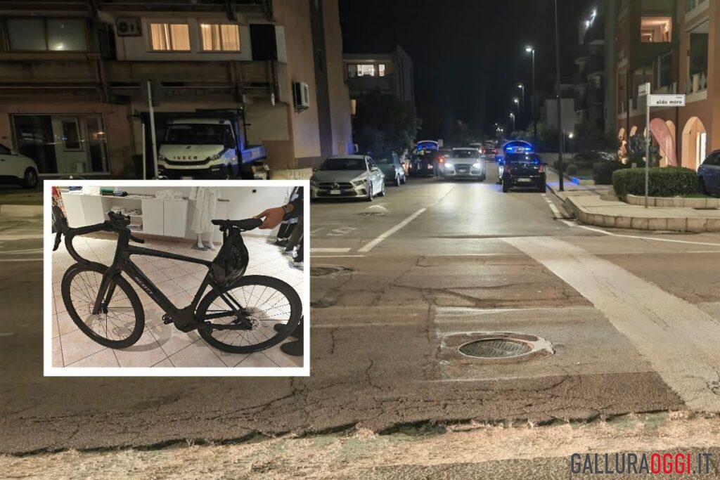 Ciclista finisce in ospedale, caccia all'auto pirata a Olbia