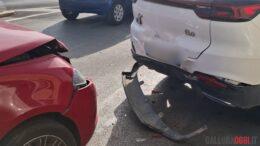 Tamponamento fra auto a Olbia, l'incidente in via Boccherini