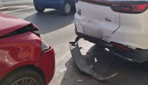 Tamponamento fra auto a Olbia, l'incidente in via Boccherini