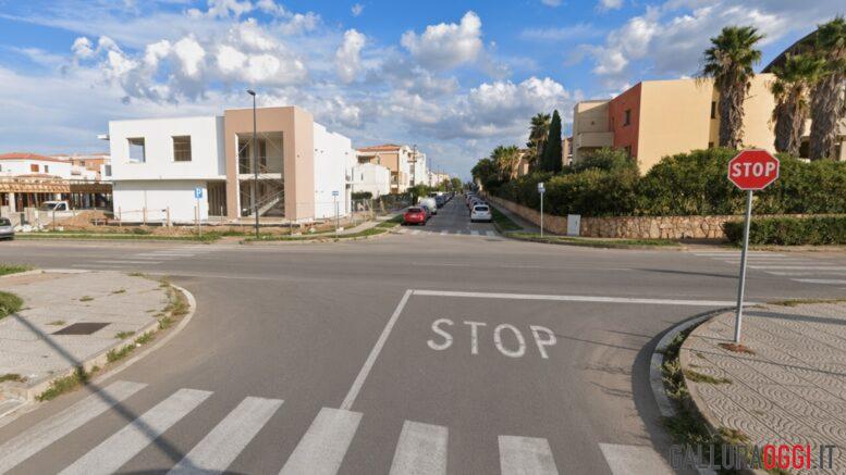 Via del Topazio, Olbia