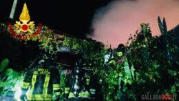 incendio magazzino località san giovanni olbia