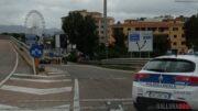 motociclista ingresso olbia incidente