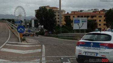 motociclista ingresso olbia incidente