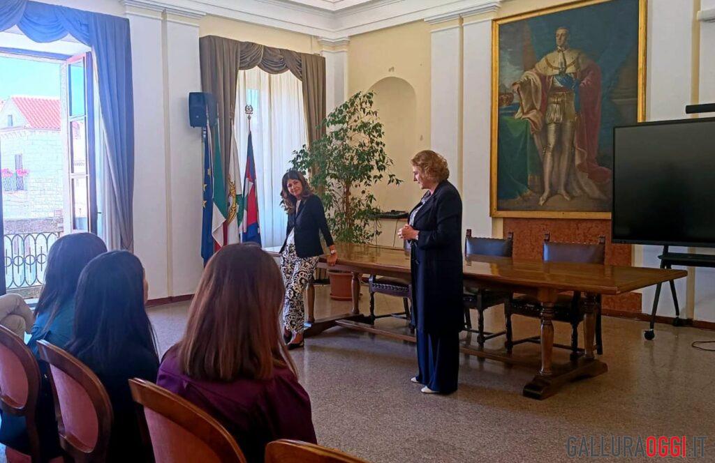 silvia sonnu gianna masu segretaria generale comune tempio sindaca